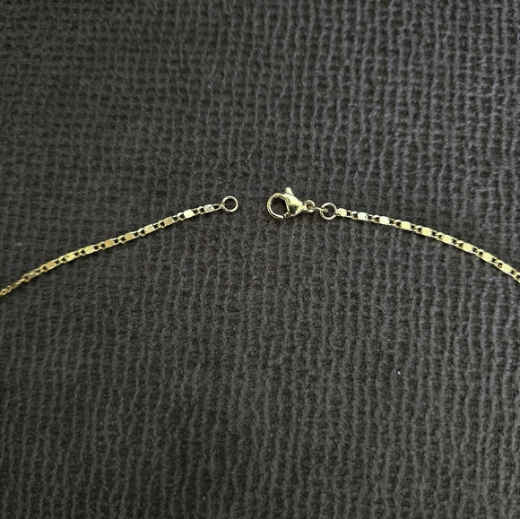 Gemelli👭 Puffy Pave Cubic Zirconia💎 Letter "I" Initial Pendant Necklace - NWT - Picture 7 of 16